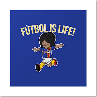 Futbol is Life! Posters and Art